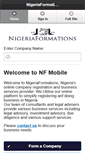 Mobile Screenshot of nigeriaformations.com